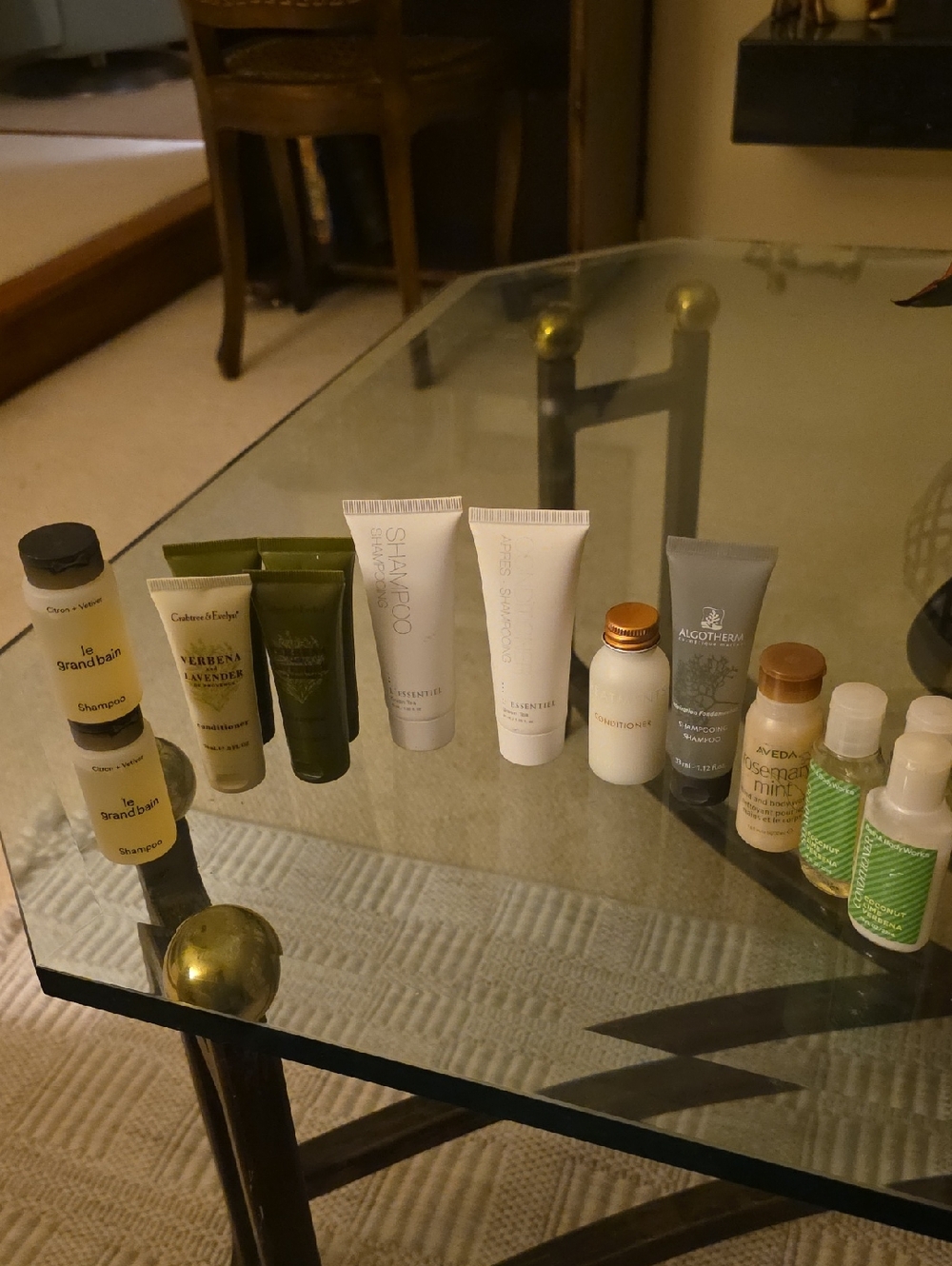 Assorted Women's Shampoo & Conditioner Travel Lot